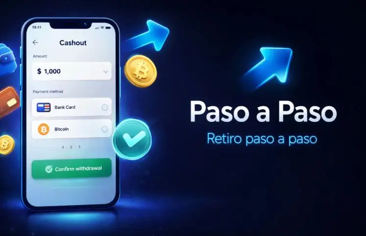 Paso a paso para retirar dinero de 1win
